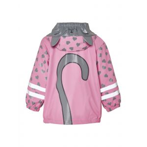 Playshoes Kid's Regen-Mantel Katze - Veste imperméable taille 98, rose