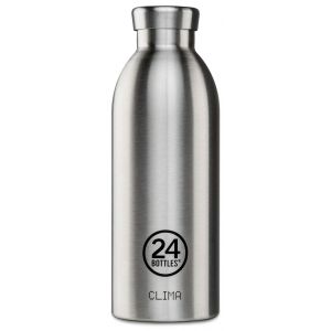 24bottles Gourde Clima 500 ml Argent