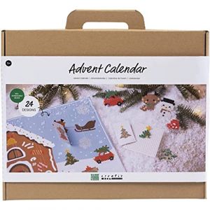 Creativ Company Calendrier de l'Avent - Perles à Repasser NABBI - 24 projets créatifs