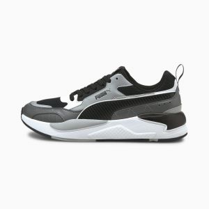 Puma X-Ray 2 Square, Chaussure de Piste d'athltisme Femme, Multicolore Dark Shadow BL, 43 EU