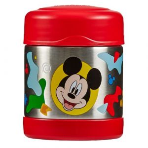 Thermos FUNTAINER FOOD JAR DISNEY 0,30 l, Mickey, collation froide et chaude pour les excursions ou pour l'&eacute;cole ou la maternelle