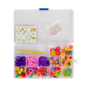Glow2B Set créatif élastiques Loom's et accessoires en folie (212 pièces)