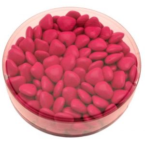 Image de Pochon 500g Mini-Coeur, 500g FUCHSIA brillant