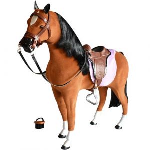 Teamson Sophia's by Kids Poupeea Horse and Accessories se déroule pour 18 "poupées