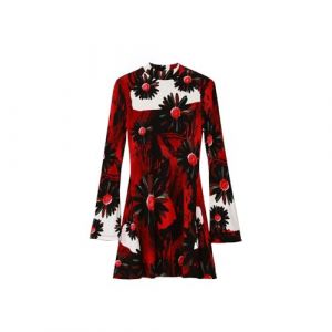 Robe courte Desigual VEST_NANTES_LACROIX 24WWVK29 - Couleur EU XL - Taille Rouge