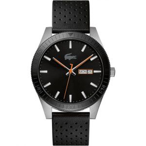 Image de Lacoste Montre 2010982 - Montre Cuir Noir Homme