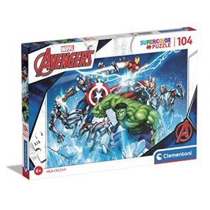 Clementoni Puzzle 104 pièces - Avengers - - Puzzle