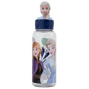Stor FIGURINE 3D BOUTEILLE 560 ML POUR ENFANTS | FROZEN TRUST THE JOURNEY