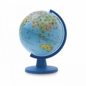 Safari Ltd Mini globe terrestre pour enfant Ø 16 cm