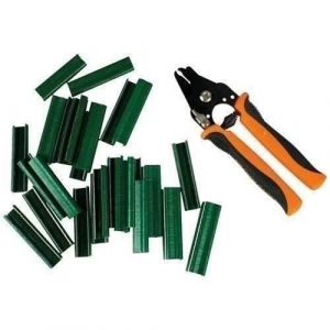 Image de Fischer darex Agrafeuse à grillage 16-20mm 1500 agrafes vertes 16mm