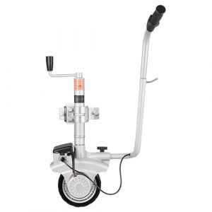 Roue Jockey Remorque &Eacute;lectrique-VEVOR-Motoris&eacute;e 25 t-D&eacute;place Remorque 380 W 12 V-Vitesse D&eacute;placement 7 m/min