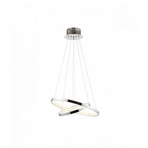Endon Suspension Kline, chrome et acrylique, 21W