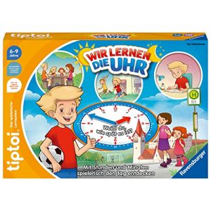Ravensburger Tiptoi Nous apprenons l'heure