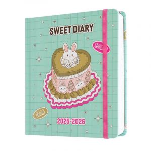 Grupo erik Agenda scolaire Kawaii 11 mois 2025/2026, page M avec dos