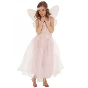 Déguisement Fille Fée Danaé Rose Taille 3 4 ans