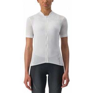 Image de Castelli Maillot manches courtes femme anima 4 blanc ivoire