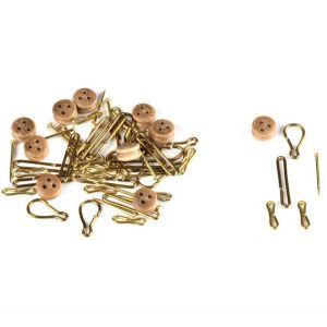 Amati Accessoire maquette bateau : Cadène en laiton 5 mm avec cap de mouton