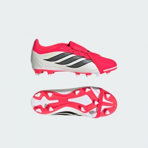 Adidas Chaussure de football PREDATOR CLUB &agrave; languette rabattable pour terrain souple/multi-surfaces Enfants