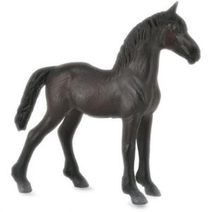 Collecta Playfigure poulain frison 11 cm noir