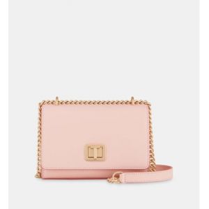 Image de Le Tanneur Sac pochette Eva cuir Rose