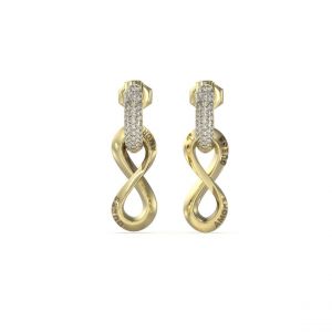 Boucles oreilles Guess Bijoux Guess Amore JUBE05051JWYG Acier Doré