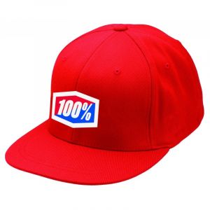 100% Couvre-chef Icon Flexfit Hat S-M Red - Red - Taille S-M