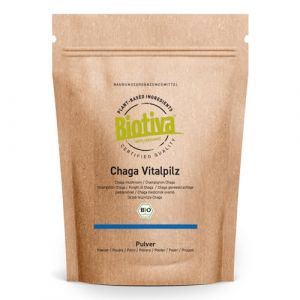 Biotiva Chaga Pilz Pulver Bio