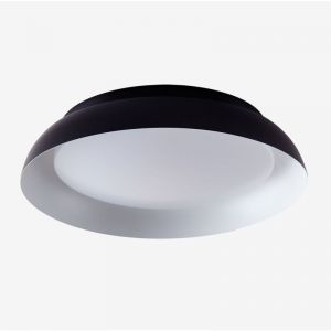 Plafonnier de Plafond LED pour Ext&eacute;rieur en Acier Azanuy SKLUM Noir