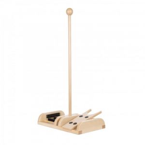 Esschert design Brosse et tire-bottes - L 27,2 x l 40,1 x H 76,8 cm - Bois