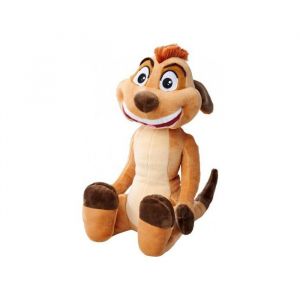 Nicotoy Peluche Le Roi Lion : Timon Le Suricate 29 Cm - Doudou Licence Disney Enfant + Une Carte Tigre