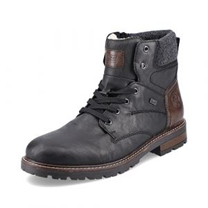 Rieker 32031, Botte Tendance Homme, Noir, 45 EU