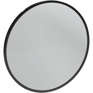 Jacob Delafon Miroir rond Silhouette 90 cm noir satiné