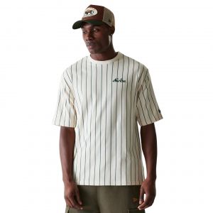 New era T-shirt Pinstripe