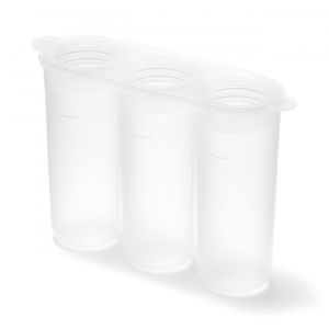 Moule &agrave; glace cylindrique en silicone