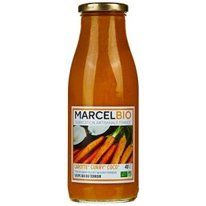 Marcel bio Soupe Bio de Carotte/Curry/Coco 48 cl
