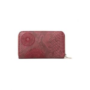 Image de Desigual Accessories PU Medium Wallet, Étui Moyen. Femme, Rouge, U