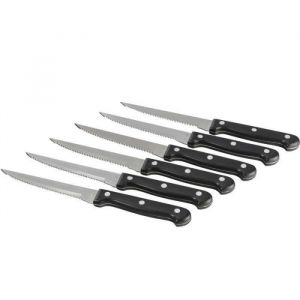 Provence Outillage Couverts de table : lot de 6 couteaux &agrave; steak