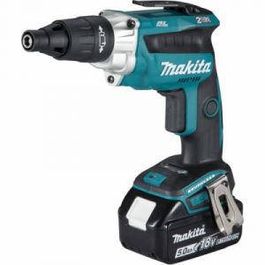 Image de Makita Visseuse plaque de plâtre 18V Li-Ion 5Ah DFS251RTJ