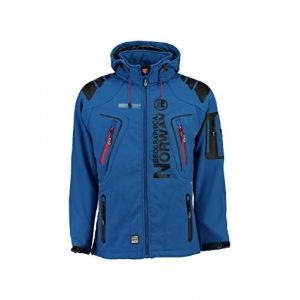Geographical Norway Veste Softshell Homme Techno bleu - Taille EU M,EU XL