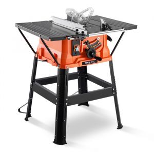 Scie Circulaire sur Table-VEVOR-254 mm-Scie à Table avec Support Compacte Portable 1800 W-Capacité de Coupe Maximale 200 mm
