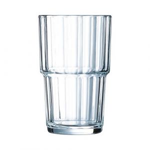 Arcoroc 60440 Gobelet Norvège, Verre trempé, Transparent, 27 cl