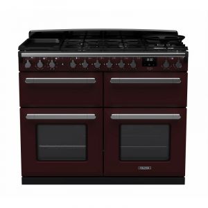 Falcon PIANO DE CUISSON ESTEL DELUXE BC TAB MIX 110 CM BORDEAUX CHROME