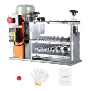 Machine à Dénuder Automatique -Duoku-0.06''-1.26''-Dénudeur de Câble Électrique 750W 98 ft/min-Recyclage de la Ferraille de Cuivre