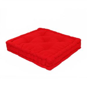 Image de Coussin de sol uni Panama (50 x 50 cm)