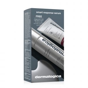 Dermalogica Colocar : Suero de d&iacute;a para rostro sin parabenos Smart Response que suaviza, reafirma e hidrata 30 ml + Crema hidratante para rostro Dynami