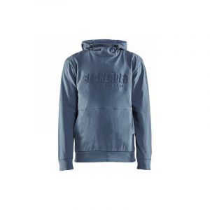 Blaklader 353011588209L - Sweat à capuche imprimé 3D - L - Bleu paon