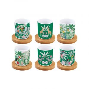 Easy life EXOTIC HEAVEN COFFRET 6 TASSES A CAFE 11 127HEAV
