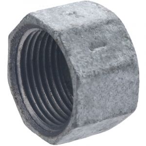 Image de Sans marque Bouchon pour tube en acier galvanis&eacute;, femelle, diam. 26 x 34 mm