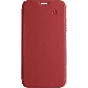 Beetlecase Coque Folio Crystal cuir pour iPhone 12/IP12 Pro rouge