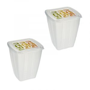 Image de Lot de 2 Boîtes de Conservation "Box" 2L Transparent Prix